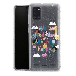 Carry Case Hülle Transparent/glitter ohne Band