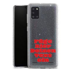 Carry Case Hülle Transparent/glitter ohne Band