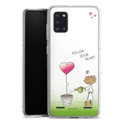 Carry Case Hülle Transparent/glitter ohne Band