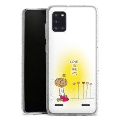 Carry Case Hülle Transparent/glitter ohne Band