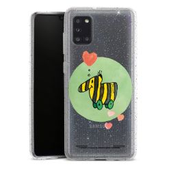 Carry Case Hülle Transparent/glitter ohne Band