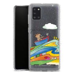 Carry Case Hülle Transparent/glitter ohne Band