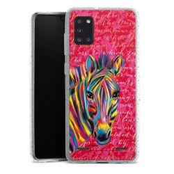 Carry Case Hülle Transparent/glitter ohne Band