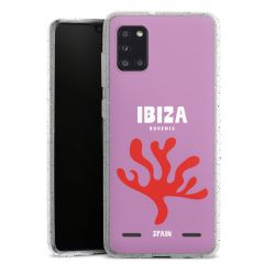 Carry Case Hülle Transparent/glitter ohne Band