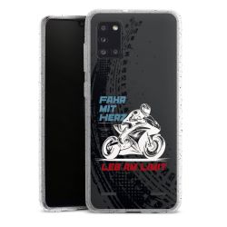 Carry Case Hülle Transparent/glitter ohne Band