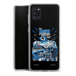 Carry Case Hülle Transparent/glitter ohne Band