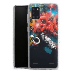 Carry Case Hülle Transparent/glitter ohne Band