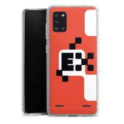 Carry Case Hülle Transparent/glitter ohne Band