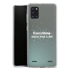 Carry Case Hülle Transparent/glitter ohne Band