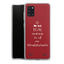 Carry Case Hülle Transparent/glitter ohne Band