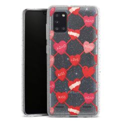 Carry Case Hülle Transparent/glitter ohne Band