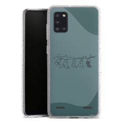 Carry Case Hülle Transparent/glitter ohne Band