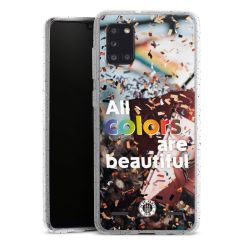 Carry Case Hülle Transparent/glitter ohne Band