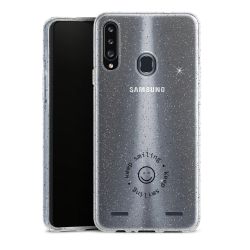 Carry Case Hülle Transparent/glitter ohne Band