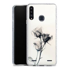 Carry Case Hülle Transparent/glitter ohne Band