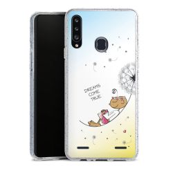 Carry Case Hülle Transparent/glitter ohne Band