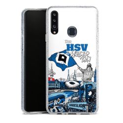 Carry Case Hülle Transparent/glitter ohne Band