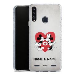 Carry Case Hülle Transparent/glitter ohne Band