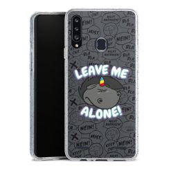 Carry Case Hülle Transparent/glitter ohne Band