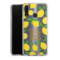 Carry Case Hülle Transparent/glitter ohne Band