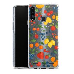 Carry Case Hülle Transparent/glitter ohne Band