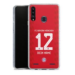 Carry Case Hülle Transparent/glitter ohne Band