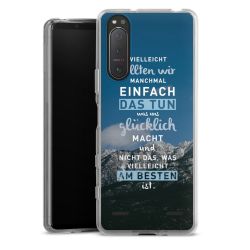 Carry Case Hülle Transparent ohne Band