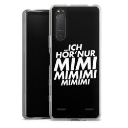 Carry Case Hülle Transparent ohne Band