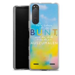 Carry Case Hülle Transparent ohne Band