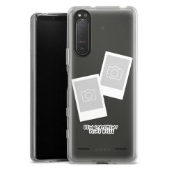 Carry Case Hülle Transparent ohne Band