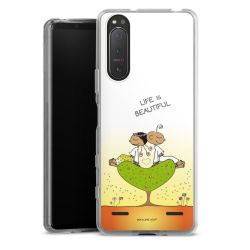 Carry Case Hülle Transparent ohne Band