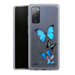 New Carry Case Hülle transparent-glitter