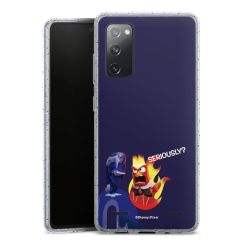 Carry Case Hülle Transparent/glitter ohne Band