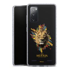 Carry Case Hülle Transparent/glitter ohne Band