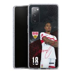 Carry Case Hülle Transparent/glitter ohne Band