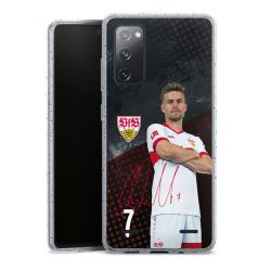 Carry Case Hülle Transparent/glitter ohne Band