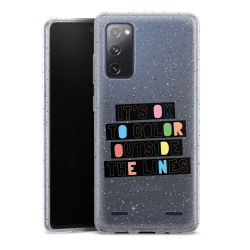 Carry Case Hülle Transparent/glitter ohne Band