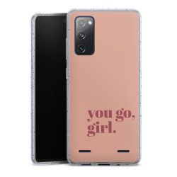 Carry Case Hülle Transparent/glitter ohne Band