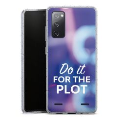 Carry Case Hülle Transparent/glitter ohne Band