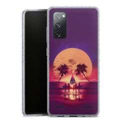 Carry Case Hülle Transparent/glitter ohne Band