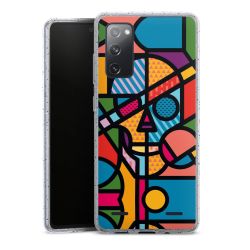 Carry Case Hülle Transparent/glitter ohne Band