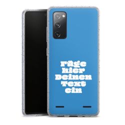 Carry Case Hülle Transparent/glitter ohne Band