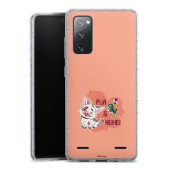 Carry Case Hülle Transparent/glitter ohne Band