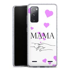 Carry Case Hülle Transparent/glitter ohne Band