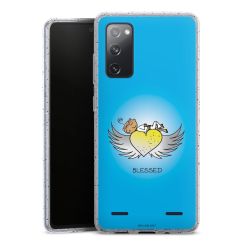 Carry Case Hülle Transparent/glitter ohne Band