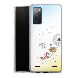 Carry Case Hülle Transparent/glitter ohne Band