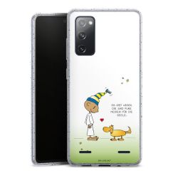 Carry Case Hülle Transparent/glitter ohne Band