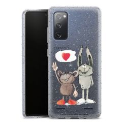 Carry Case Hülle Transparent/glitter ohne Band