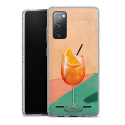 Carry Case Hülle Transparent/glitter ohne Band