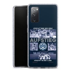 Carry Case Hülle Transparent/glitter ohne Band